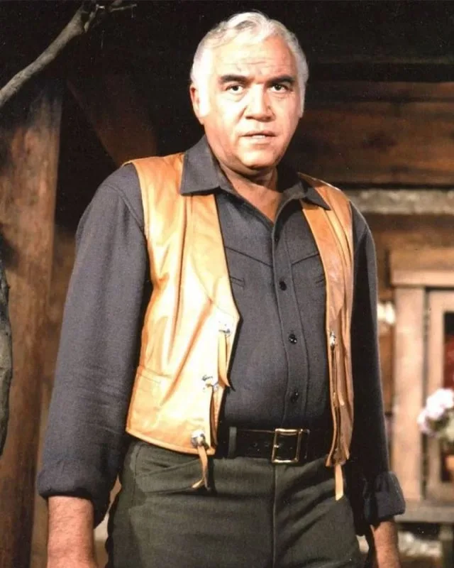 Lorne Greene Brown Vest Lorne Greene Brown Vest