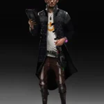Love Death and Robots Omid Abtahi Trench Coat