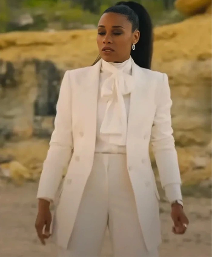 Love Hurts Ariana DeBose White Blazer Love Hurts Ariana DeBose White Blazer