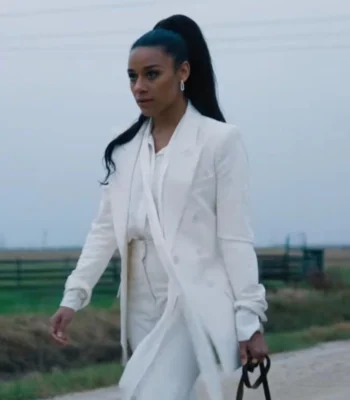 Love Hurts Ariana DeBose White Blazer