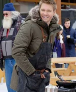 Love in Winterland Chad Michael Murray Green Jacket