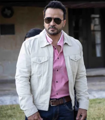 Luis Fonsi Say a Little Prayer White Jacket