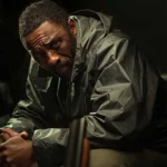 Luther The Fallen Sun Idris Elba Black Windbreaker Jacket
