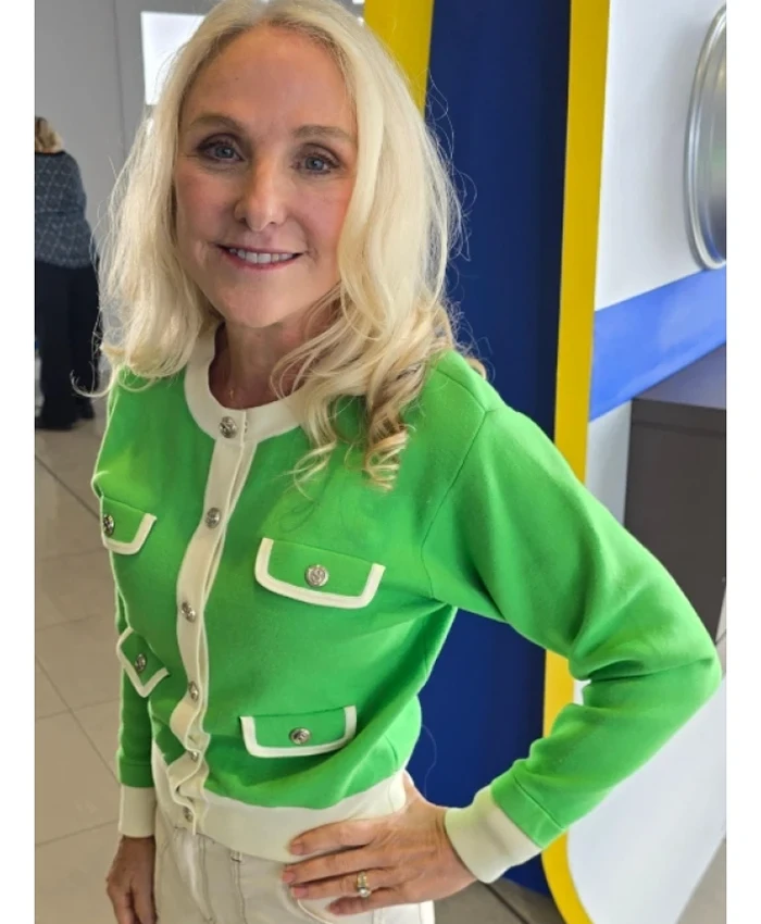 Lynne Bringmann Maintenance Required Green Jacket Lynne Bringmann Maintenance Required Green Jacket