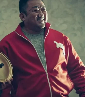 Ma Dong Seok Holy Night Demon Hunters Red Jacket