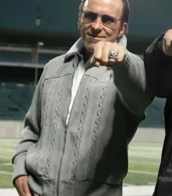 Madden Christian Bale Grey Wool Jacket