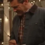 Maggie Moore Jon Hamm Grey Jacket