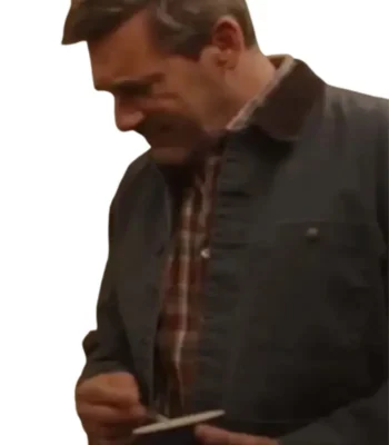 Maggie Moore Jon Hamm Grey Jacket