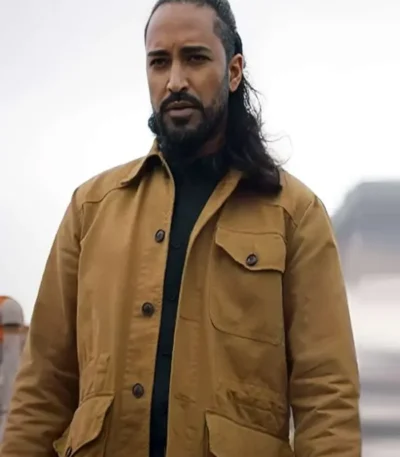 Mahesh Jadu Ice Road Vengeance Brown Cotton Jacket