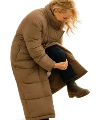 Let’s Love Malin Akerman Puffer Coat