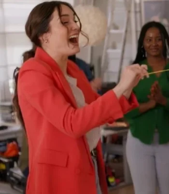 Mallory Jansen The Royal We Red Blazer