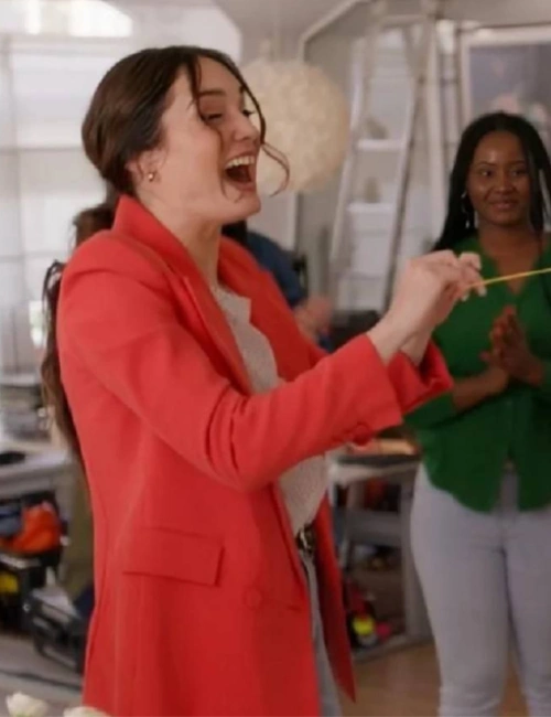 Mallory Jansen The Royal We Red Blazer Mallory Jansen The Royal We Red Blazer