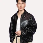 Manny Jacinto Freakier Friday Black Leather Jacket