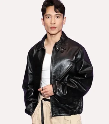Manny Jacinto Freakier Friday Black Leather Jacket