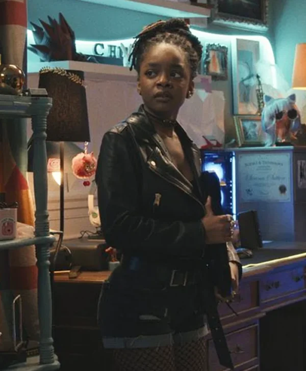 Marsai Martin G20 Black Leather Jacket Marsai Martin G20 Black Leather Jacket
