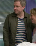 Martin Freeman Breeders Paul Worsley Green Jacket