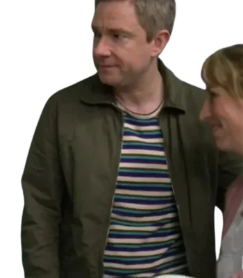 Martin Freeman Breeders Paul Worsley Green Jacket