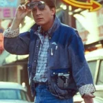 Marty Mcfly Jean Jacket