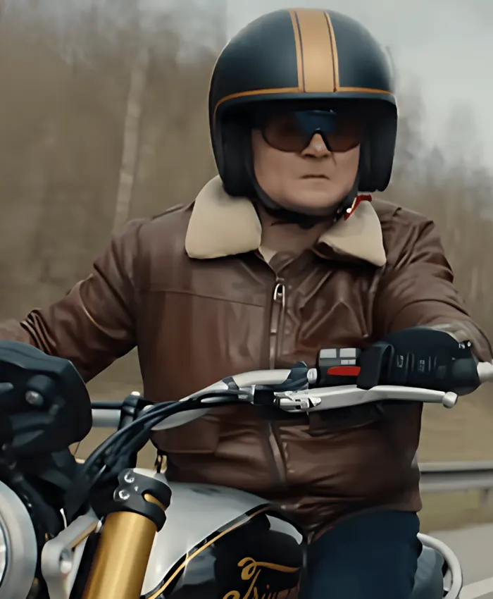 Matchbox the Movie Arturo Castro Brown Jacket Matchbox the Movie Arturo Castro Brown Jacket