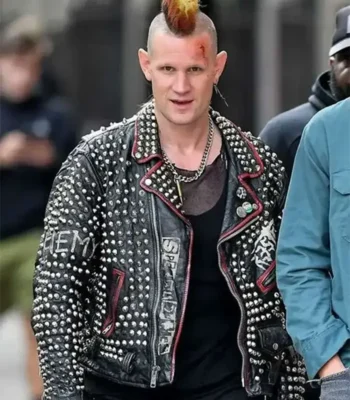 Matt Smith Caught Stealing Biker Leather Jacket