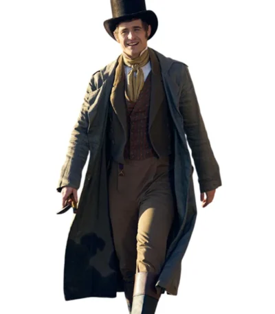 Max Irons Miss Austen Grey Coat