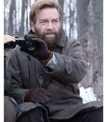 Mayday Kenneth Branagh Grey Wool Coat