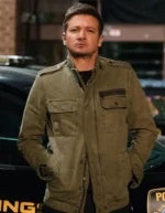 Mayor of Kingstown Jeremy Renner Green Jacket