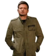 Mayor of Kingstown Jeremy Renner Green Jacket