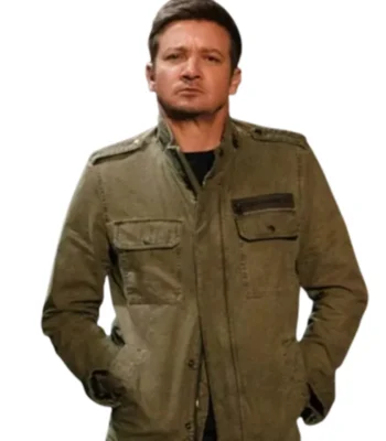 Mayor of Kingstown Jeremy Renner Green Jacket