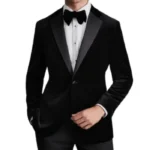 Men’s Black Velvet Black Tuxedo