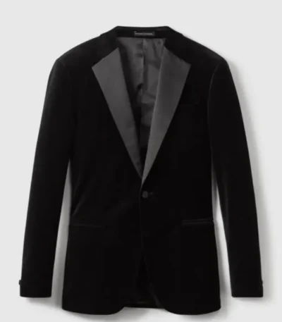 Men’s Black Velvet Black Tuxedo