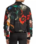 Mens Floral Bomber Jacket