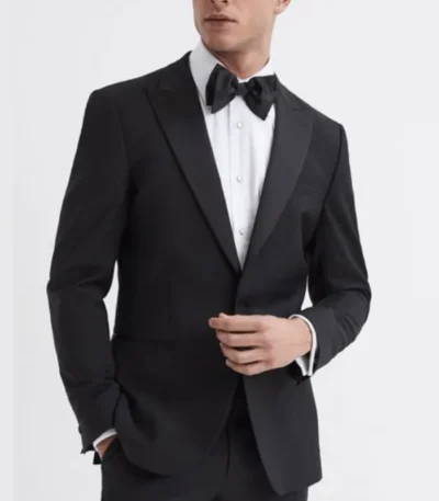 Men’s Slim Fit Black Tuxedo Suit