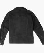 Men’s Suede Black Leather Motorcycle Biker Jacket