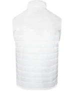 Mens White Puffer Vest
