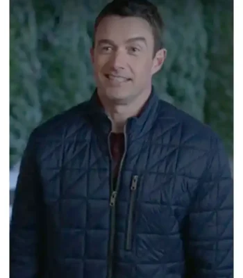 Merry Christmas Ted Cooper Robert Buckley Quilted Jacket