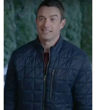 Merry Christmas Ted Cooper Robert Buckley Quilted Jacket