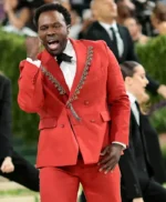 2026 Met Gala Joshua Henry Red Suit