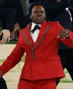 2026 Met Gala Joshua Henry Red Suit