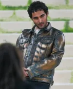 2026 Met Gala Zac Posen Leather Jacket