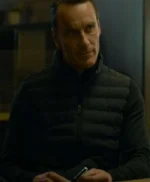 Michael Fassbender The Killer 2023 Black Puffer Vest
