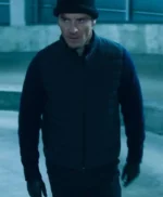 Michael Fassbender The Killer 2023 Black Puffer Vest