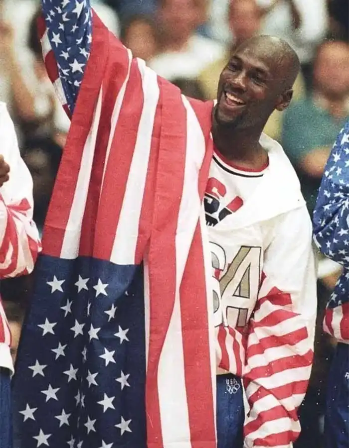 Michael Jordan’s American Flag Jacket Michael Jordan’s American Flag Jacket