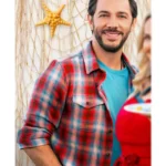 Michael Rady Catch of the Day Red Checked Jacket
