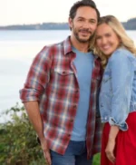Michael Rady Catch of the Day Red Checked Jacket