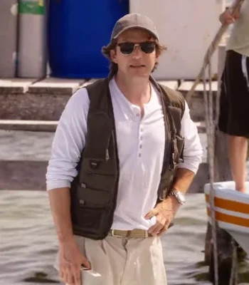 Michael Stahl-David Looking Through Water Brown Vest