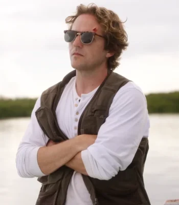 Michael Stahl-David Looking Through Water Brown Vest