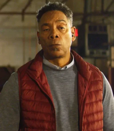 Miko DeFoor Life of Mike Red Puffer Vest