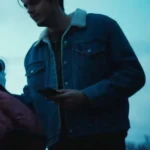 Miles Robbins Control Freak Shearling Denim Jacket