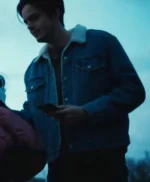 Miles Robbins Control Freak Shearling Denim Jacket